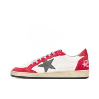 Golden Goose Superstar板鞋 G31MS590 高跟鞋 白红灰 45