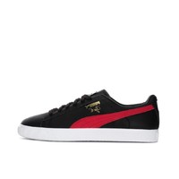 PUMA 彪马 Puma Clyde Core Foil 运动板鞋 黑红白 44.5