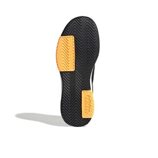 adidas 阿迪达斯 adidas Courtsmash 网球鞋 EE8001 黑白粉橙 42.5