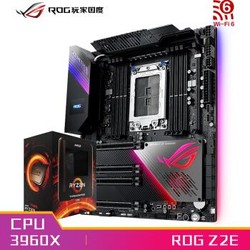 玩家国度ROG ZENITH II EXTREME 主板Z2E(AMD TRX40/socket sTRX4)+AMD 锐龙 线程撕裂者 3960X 板U套装