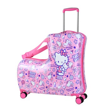 Hello Kitty 凯蒂猫 双杆万向轮拉杆箱旅行箱托运箱 KT190006 粉色 24英寸