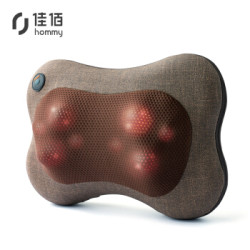 佳佰无线颈椎按摩器 按摩靠垫全身颈部腰部肩部按摩椅垫
