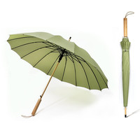 Neyankex 木柄直杆晴雨两用伞 16骨