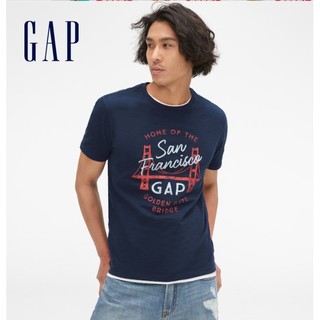 Gap 盖璞 714743 男士短袖T恤