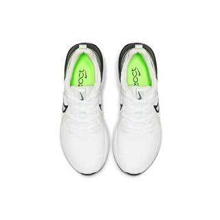 NIKE 耐克 Nike Legend React 2 跑鞋 AT1368-101白色+黑+荧光黄+幻影灰 44