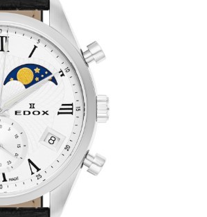 EDOX 依度 Les Vauberts系列 01655-3-ARN 男士时装腕表