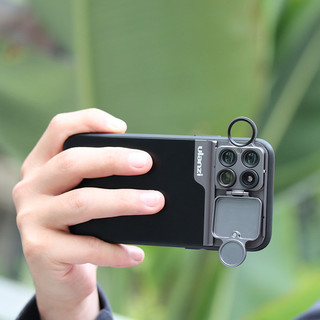 Ulanzi iPhone手机外置广角镜头苹果11 pro Max专用单反摄像头微距长焦拍照神器套装鱼眼专业拍摄镜头保护壳