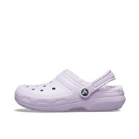 crocs 卡骆驰 Crocs 经典暖棉克骆格洞洞鞋 203591 户外休闲鞋 浅紫 38