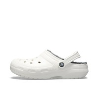 crocs 卡骆驰 Crocs 经典暖棉克骆格洞洞鞋 203591 户外休闲鞋 白色 38