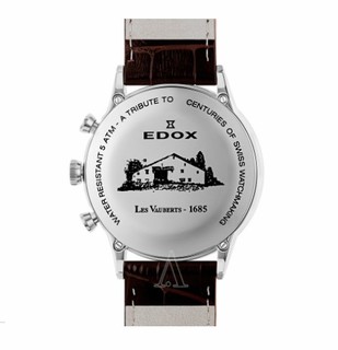 EDOX 依度 LES VAUBERTS 系列 CHRONOGRAPH 10408-3A-AIN 男士时装腕表