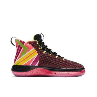 NIKE 耐克 Nike AlphaDunk 篮球鞋 粉黑黄 44.5