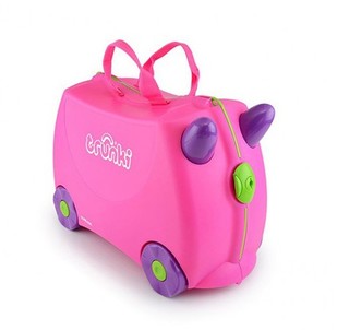 Trunki 儿童旅行箱行李箱 可坐式 粉色