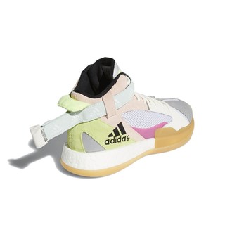 adidas 阿迪达斯 adidas Trifecta 篮球鞋 EG6876 灰粉黄 40
