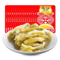 乌江涪陵榨菜丝小包装15g清淡榨菜30袋咸菜开味下饭菜佐餐小菜