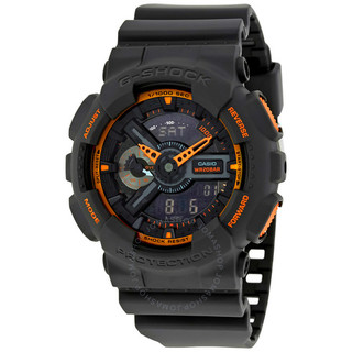 银联爆品日：CASIO 卡西欧 G-Shock GA110TS-1A4 男士双显运动腕表