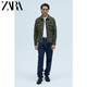 ZARA 新款 男装 基本款舒适牛仔夹克外套 04454402505