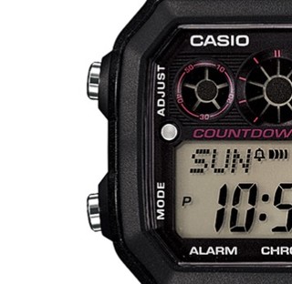 CASIO 卡西欧 AE-1300WH系列 AE-1300WH-1A2VDF 男士石英手表