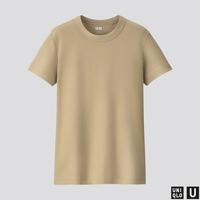 UNIQLO 优衣库 424873 奶茶T 女士圆领T恤