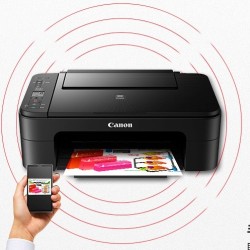 Canon 佳能 TS3380 喷墨无线打印一体机+内胆可循环加墨一套+墨水8瓶