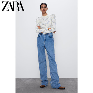 再降价：ZARA  05802002712 女士印花针织衫