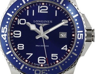 LONGINES 浪琴 HydroConquest 康卡斯系列 L3.688.4.03.6 男士时装腕表