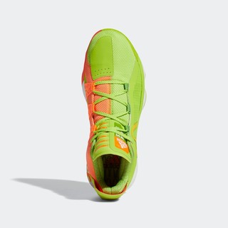 adidas 阿迪达斯 Damian Lillard系列 Dame 6 GCA - McDonalds  篮球鞋 FX3334 (半荧光绿/警报红荧光/亮日黄/热舞绿、46)