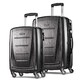 历史低价：Samsonite 新秀丽 Checked-Medium 7.9’’灰色拉杆箱 2件套（20寸+24寸）