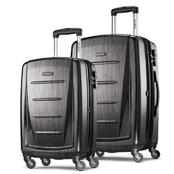 Samsonite 新秀丽 TSA密码锁万向轮拉杆箱56861-1174 灰色20寸+24寸