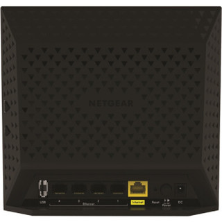 NETGEAR 美国网件 R6100 1200M WiFi 5 家用路由器 黑色
