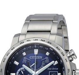 CITIZEN 西铁城 A-T Perpetual AT9070-51L 男款光动能腕表