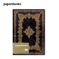Paperblanks 斯特拉之星系列 有线旅行笔记本 夜 细长本
