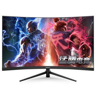 PHILIPS 飞利浦 272M8CP 27英寸 VA 曲面 显示器 (1920×1080、240Hz、115%sRGB、HDR10）