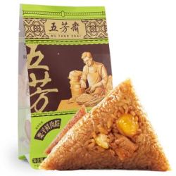 五芳斋 嘉兴粽子特产栗子猪肉粽 140g*2只 *6件