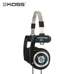 高斯（KOSS） PORTA PRO CLASSIC 头戴式重低音吃鸡耳机 PP 可折叠便携通用 黑色