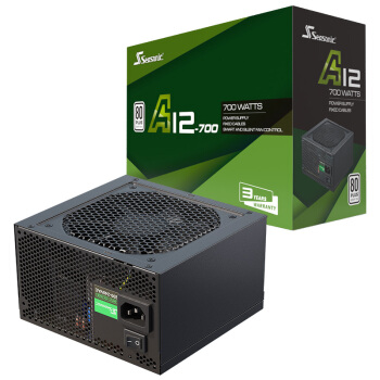 seasonic海韵a12700700w台式机电源80plus白牌直出3年质保