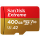 SanDisk 闪迪 至尊极速移动版 TF（MicroSD）存储卡 400GB A2 C10 V30 U3
