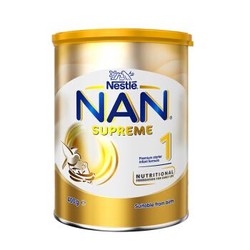 澳洲雀巢（Nestle）澳版超级能恩SUPREME 婴幼儿奶粉1段 (0-6个月) 400g/罐 *2件