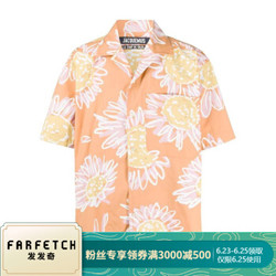 JACQUEMUS 男士 La Chemise Jean 衬衫 205SH212052072B 橙色