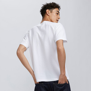 UNIQLO 优衣库 TEAM PIXAR系列男士纯棉印花圆领短袖T恤428694 白色XS