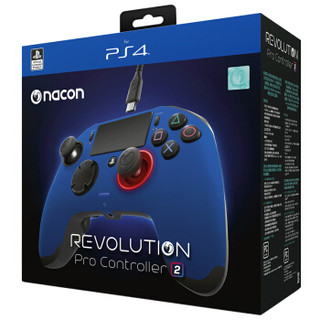 索尼（SONY）【PS4官方授权配件】PlayStation 4 专业游戏手柄（蓝色）