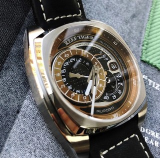 reef tiger 瑞夫泰格 极光系列 RGA3319 男士自动机械手表