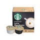 有券的上：星巴克(Starbucks) 胶囊咖啡  拿铁玛奇朵咖啡 129g（雀巢多趣酷思咖啡机适用） *4件