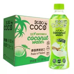 MAHATONG 泰国进口波波可可天然NFC新鲜椰青椰子水350ml*6瓶 *4件