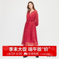 女装 (UT) Joy of Print雪纺连衣裙(七分袖) 426611