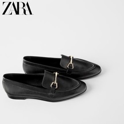 ZARA 16540001040 女士平底莫卡辛鞋