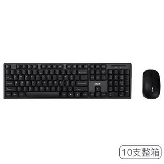 acer 宏碁 KM41-2K键鼠套装 无线键鼠套装 办公键盘鼠标套装 防泼溅 电脑键盘 鼠标键盘 10套