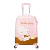 Hello Kitty 凯蒂猫 双杆万向轮拉杆箱旅行箱登机箱 KT-190001 粉色 18英寸