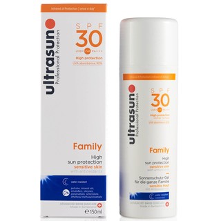 银联爆品日：ultrasun U佳 极敏感肌 家庭防晒乳霜 SPF30 150ml