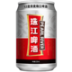  珠江啤酒 12度 珠江原麦啤酒 330ml*6听 连包装　