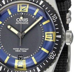 ORIS 豪利时 Divers 733-7707-4065BKFS3 男士机械腕表